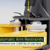 BendPak 10AP Two Post Lift Automatic Arm Restraints