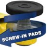 bendpak two post lift screw in adjustable pads uyvebwrdsbmeuqpa