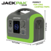 jackpak ps600w 5180441 power station front dimensions 01