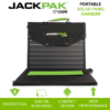 jackpak sp100w 5180453 solar panel power station callouts 01