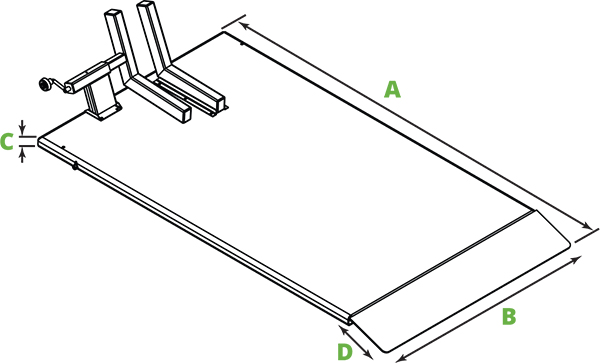 quickjack ATV lift adapter dimensions