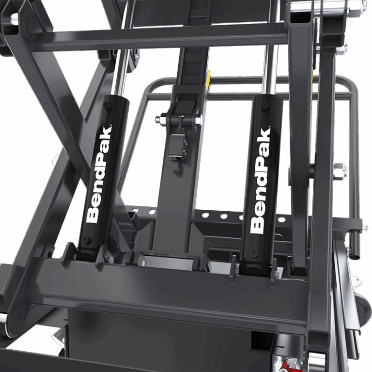 BendPak EVS4500 Scissor Lift for Electric Vehicle Service and EV Battery Pack Replacement Genesis Australia