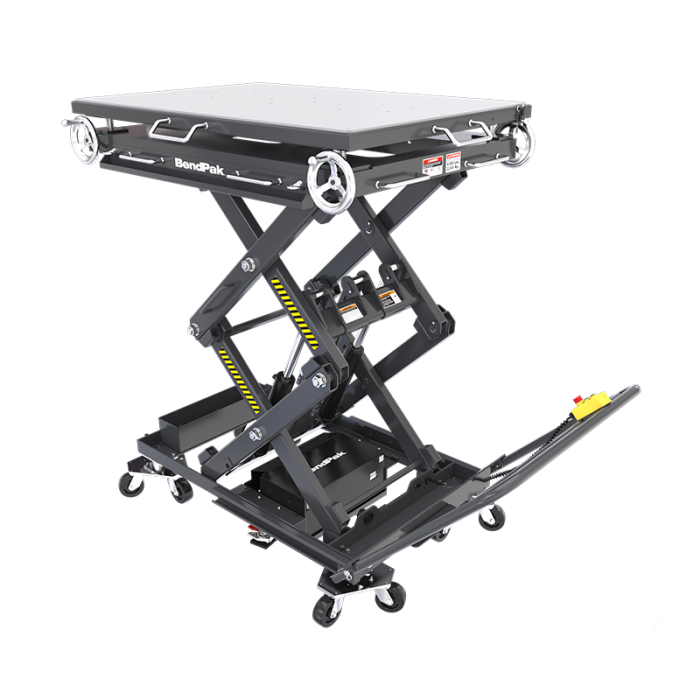 BendPak EVS4500 Scissor Lift for Electric Vehicle Service and EV Battery Pack Replacement Genesis Australia