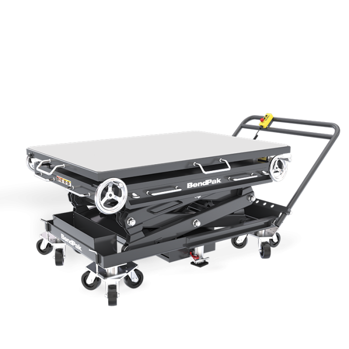 BendPak EVS4500 Scissor Lift for Electric Vehicle Service and EV Battery Pack Replacement Genesis Australia