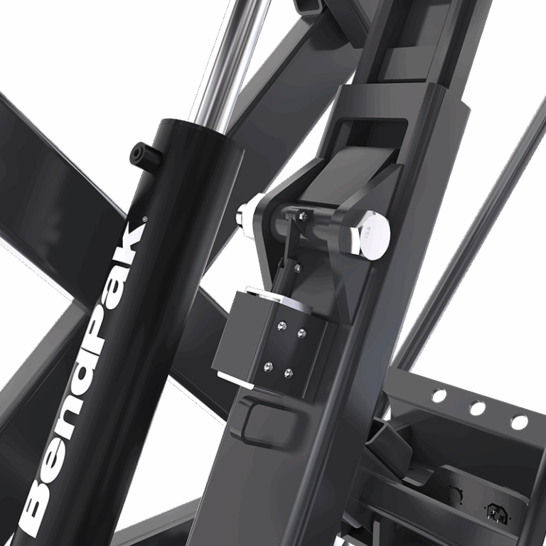 BendPak EVS4500 Scissor Lift for Electric Vehicle Service and EV Battery Pack Replacement Genesis Australia