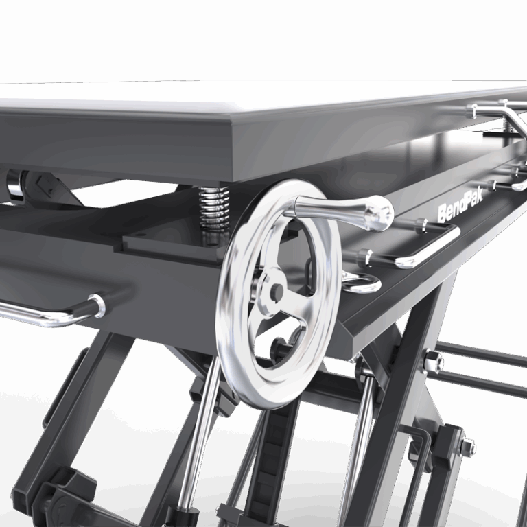BendPak EVS4500 Scissor Lift for Electric Vehicle Service and EV Battery Pack Replacement Genesis Australia