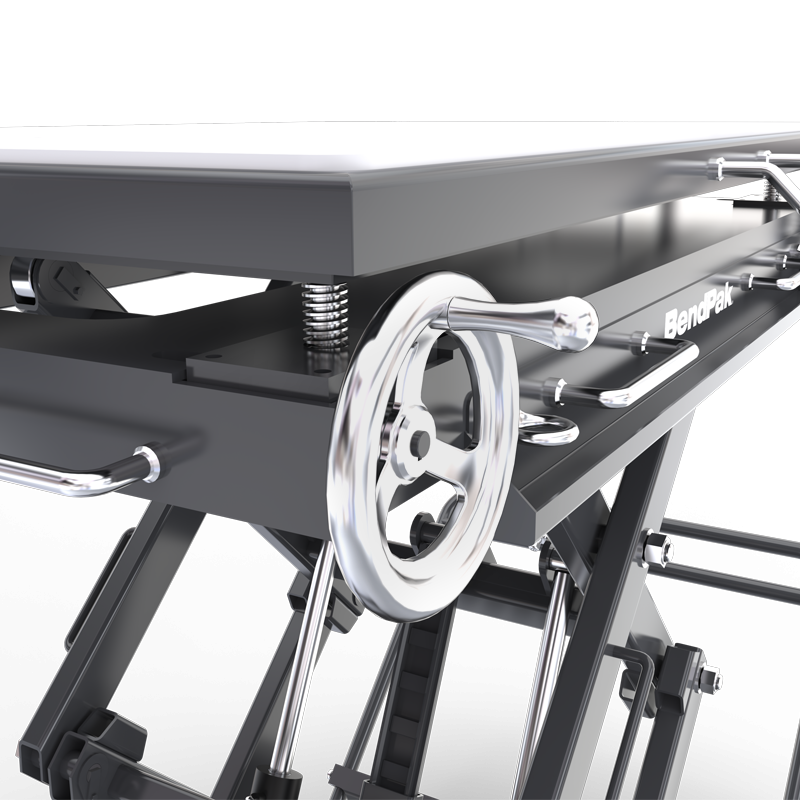 BendPak EVS4500 Scissor Lift for Electric Vehicle Service and EV Battery Pack Replacement Genesis Australia