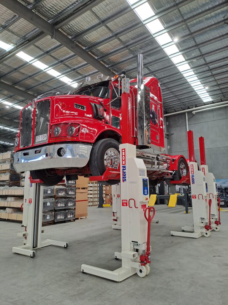 heavy vehicle and truck lift workshop servicing equipment - Genesis Equipment Australia