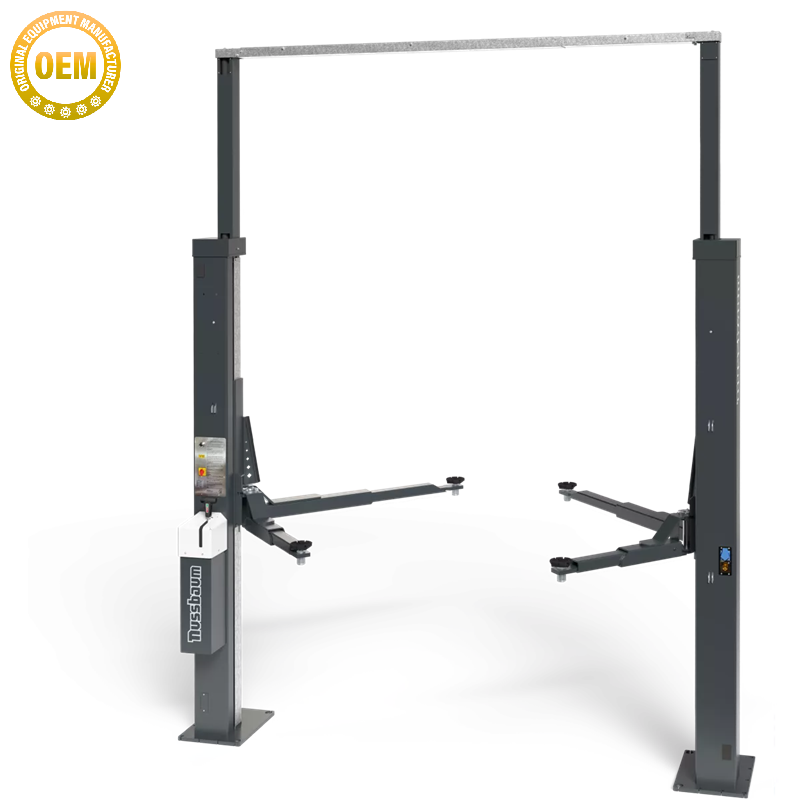 BMW approved 2 post hoist for a variety of vehicles