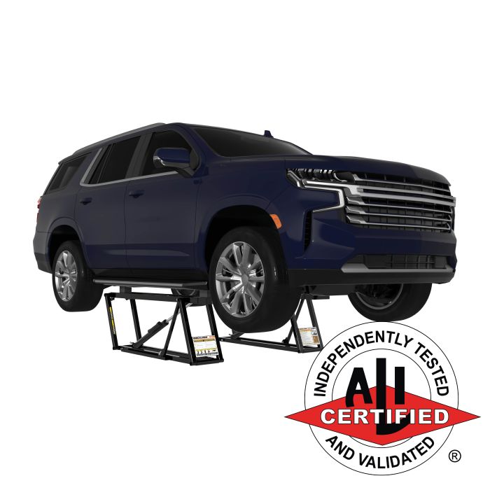 QuickJack 8000TL portable ute and SUV lift with 3,629 kg capacity on standard-length frames