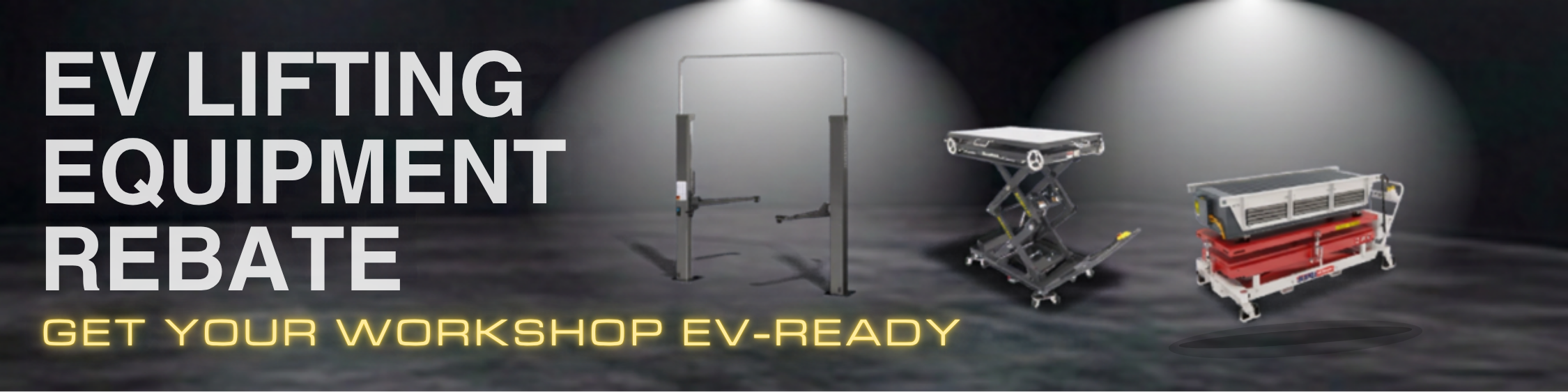 EV lifting Equipment rebate DRIVEN up to $50,000 per site