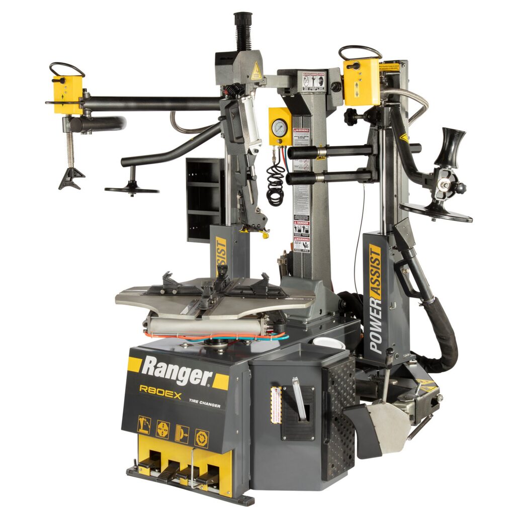 Dual-Tower Tilt-Back Tyre Changer R80EX by Ranger